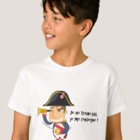 T-shirt enfant pt'it Napoléon le pt'it tricheur