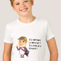 T-shirt enfant pt'it Napoléon empereur